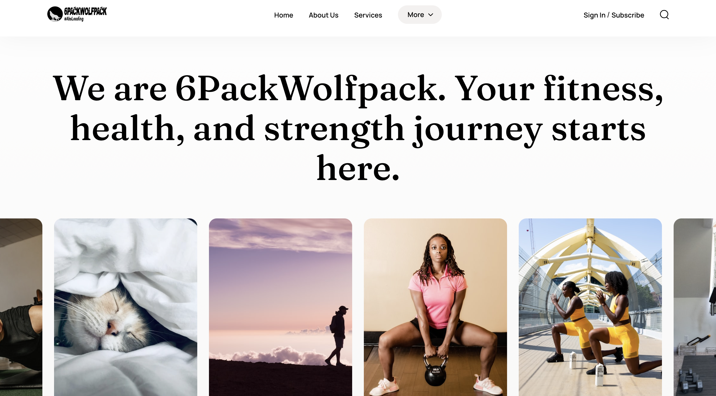 6packwolfpack.com Platform